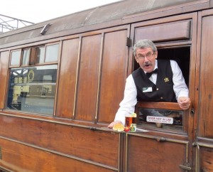 Cream tea and Pimms on NYMR