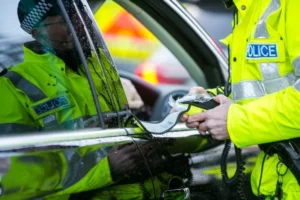 pulled over by police uk