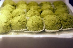 mochi matcha sweets